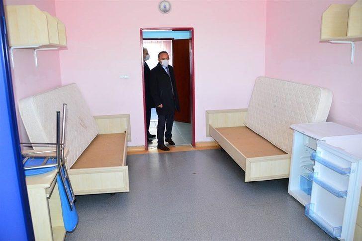 Vali Hüseyin Öner, KYK Yurtlarında incelemede bulundu G5