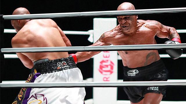 Mike Tyson gösteri maçıyla ringe döndü