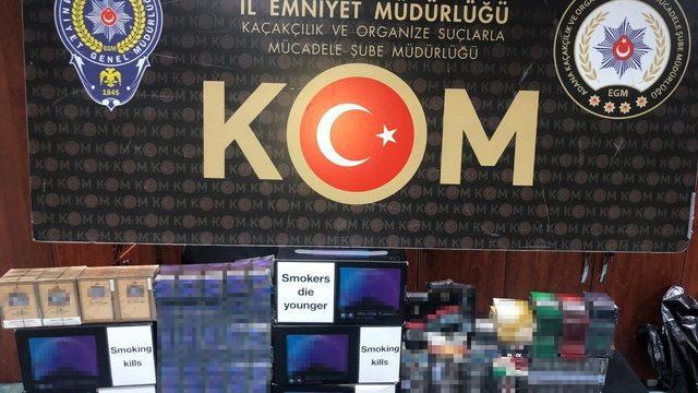 Adana’da kaçakçılık operasyonu