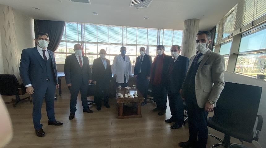 MHP&rsquo;den Şehir Hastanesine ziyaret