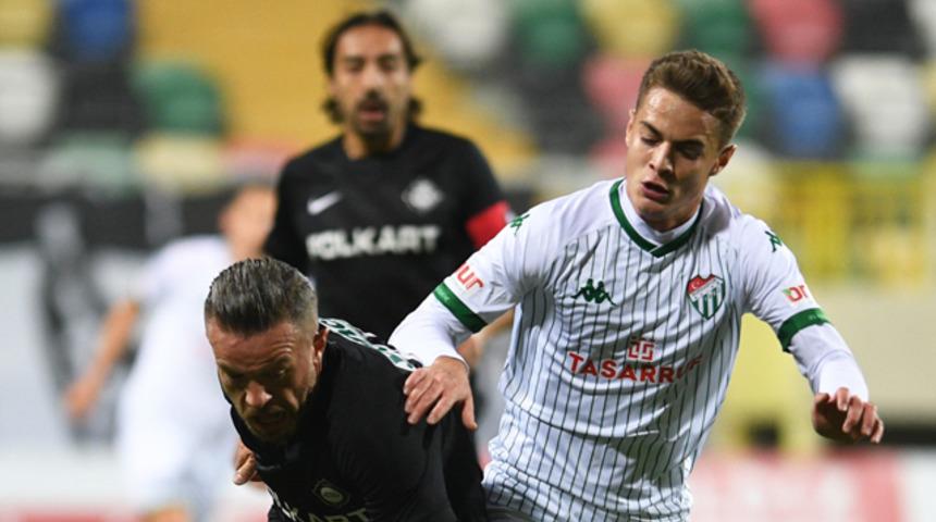 Bursaspor deplasmanda 13 puan kaybetti