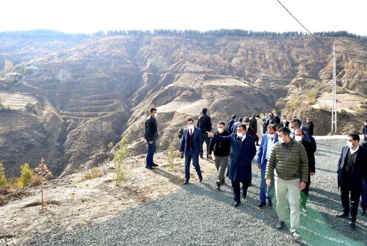 Başkan G&uuml;rkan, P&uuml;t&uuml;rge yatırımlarını inceledi: