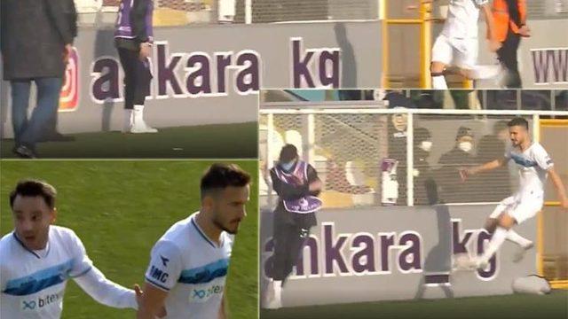 Anıl Karaer'den top toplayıcı çocuğa skandal hareket!