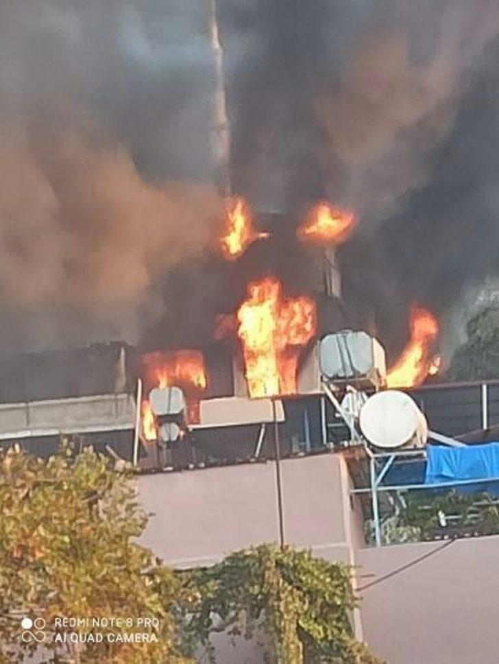 Hatay’da korkutan ev yangını G2