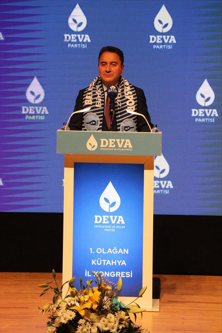 DEVA Partisi Genel Başkanı Ali Babacan, partisinin Kütahya İl Kongresi'ne katıldı G1