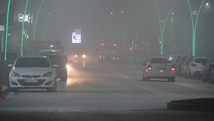 Muş’ta sis etkili oldu G2