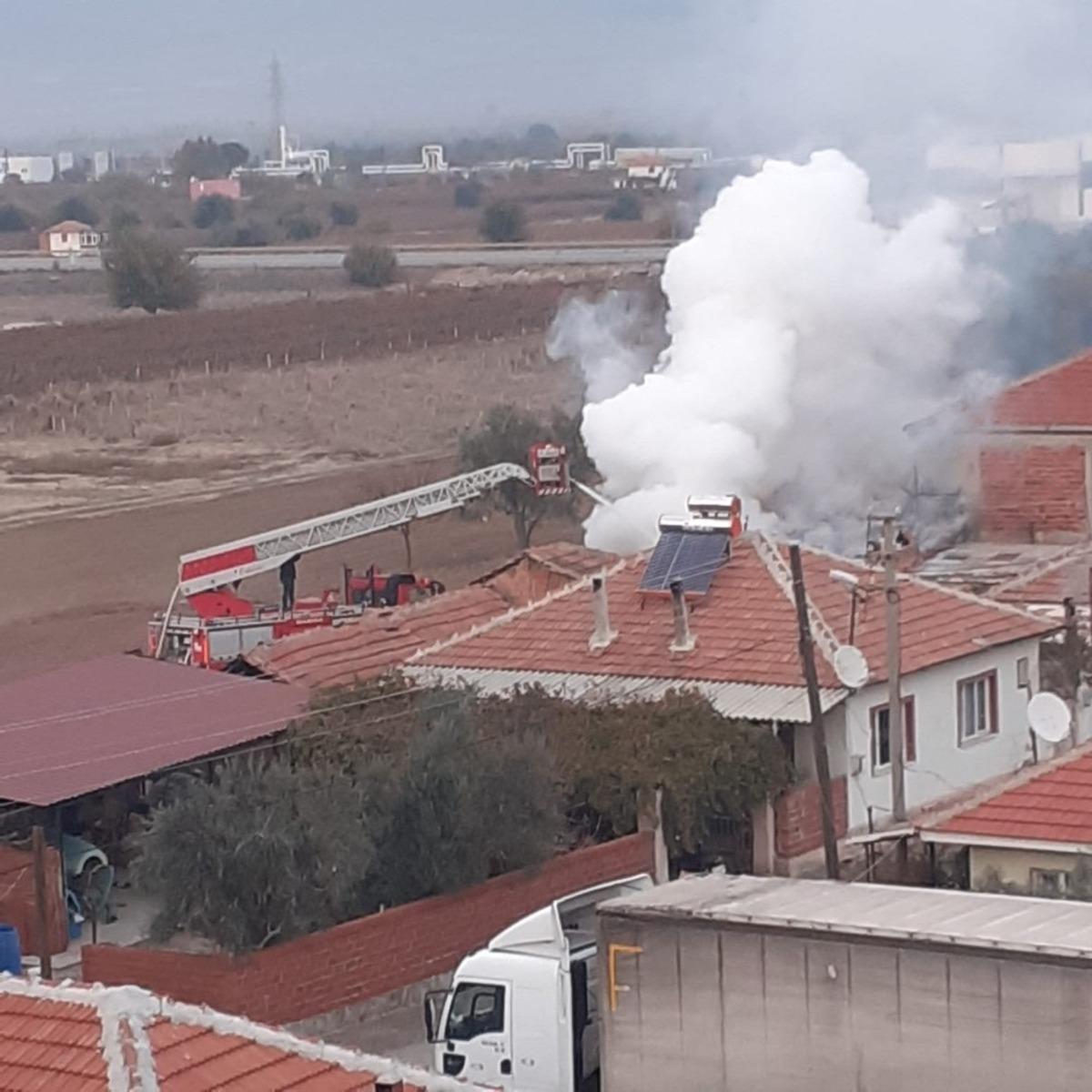 Yaşlı kadın yangında hayatını kaybetti