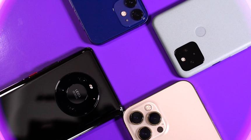 Hangisi daha iyi?: iPhone 12 Mini, iPhone 12 Pro Max, Pixel 5, Mate 40 Pro