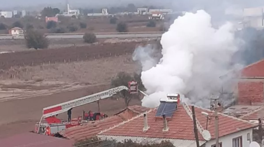 Manisa'da korkunç olay! 86 yaşındaki kadın yanarak can verdi