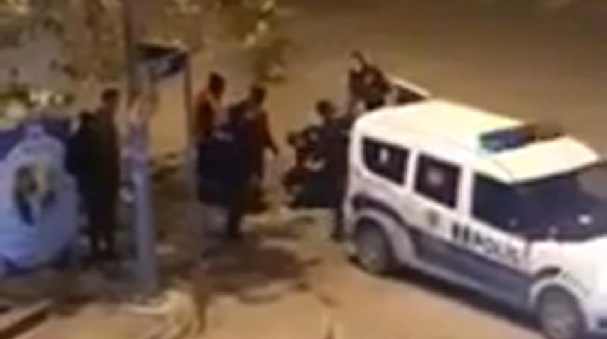 Sokağa çıkma kısıtlamasına uymadılar! Polis ve bekçilere küfür ettiler