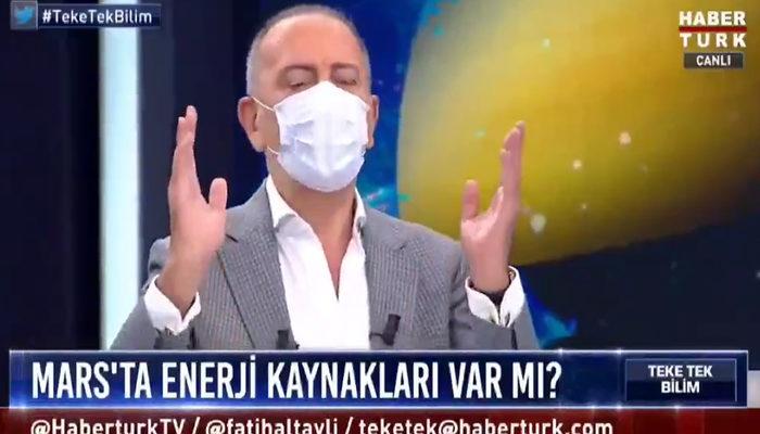 Fatih Altaylı canlı yayında küplere bindi: A be beyinsiz!