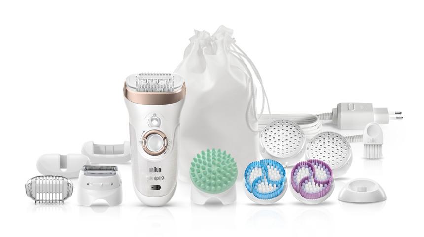 Yenilenen Braun Silk-epil epilat&ouml;r g&uuml;zellik başlıkları, ipeksi bir cilt i&ccedil;in gereken her şeyi tek b&uuml;nyede topluyor!