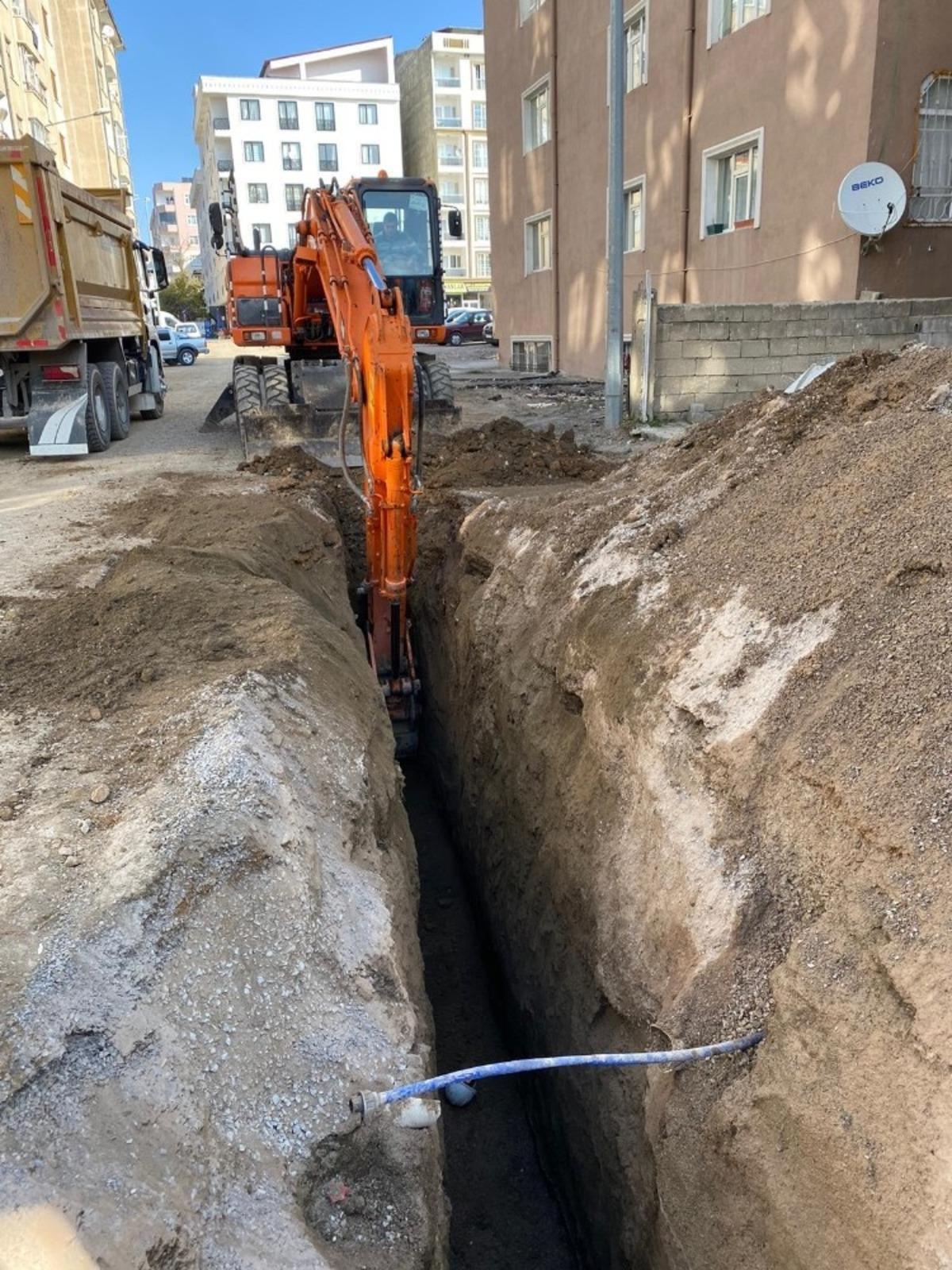 VASKİ yaptığı altyapı &ccedil;alışmalarıyla kronikleşen sorunları &ccedil;&ouml;z&uuml;yor