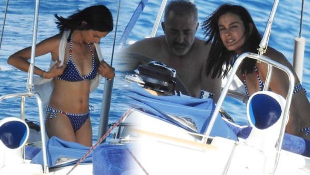 Mehmet Aslantuğ ve Arzum Onan'ın Bodrum tatili 