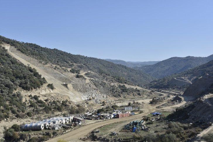 Sarıçay Barajı’nda inşaat çalışmaları devam ediyor G2