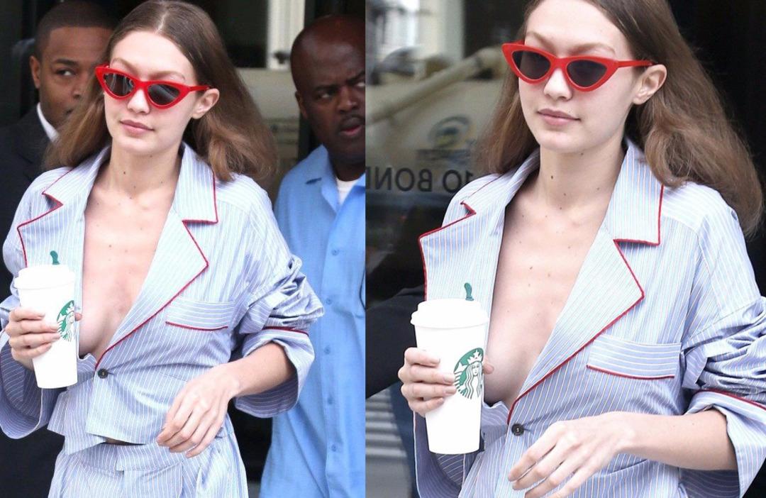 Gigi Hadid yataktan kalkıp &ccedil;ıkmış gibi...