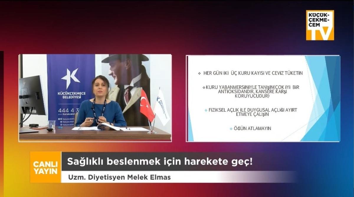Sağlıklı beslenmek i&ccedil;in harekete ge&ccedil;