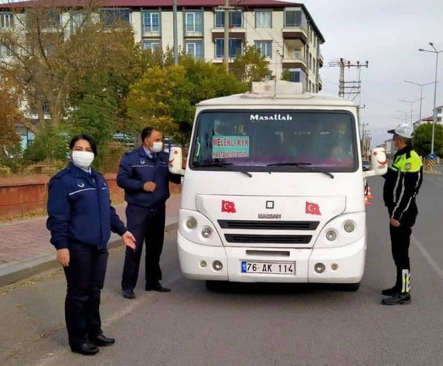 Iğdır’da korona virüs denetimleri devam ediyor