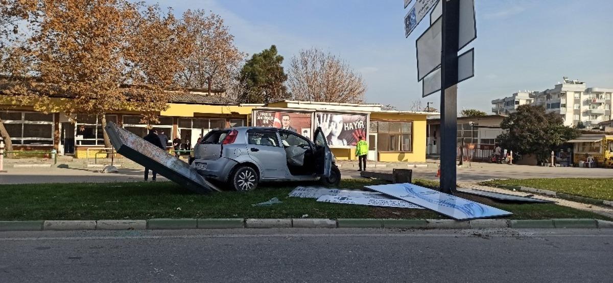 Direksiyon hakimiyetini kaybedince kazaya engel olamadı