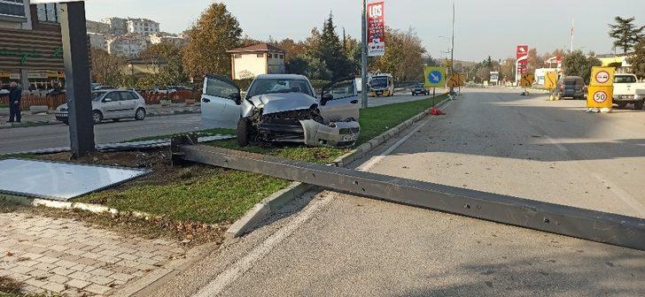 Direksiyon hakimiyetini kaybedince kazaya engel olamadı G2