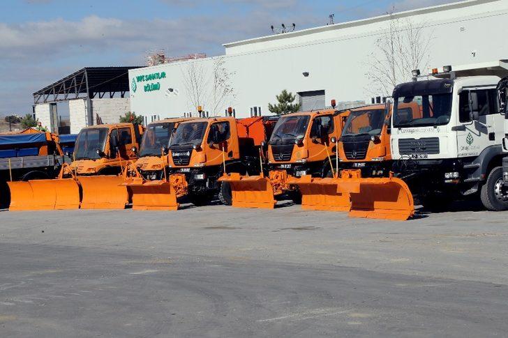 Çankaya karla mücadeleye hazır G3