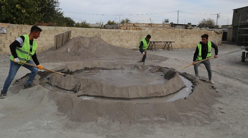 Haliliye’de peyzaj çalışması