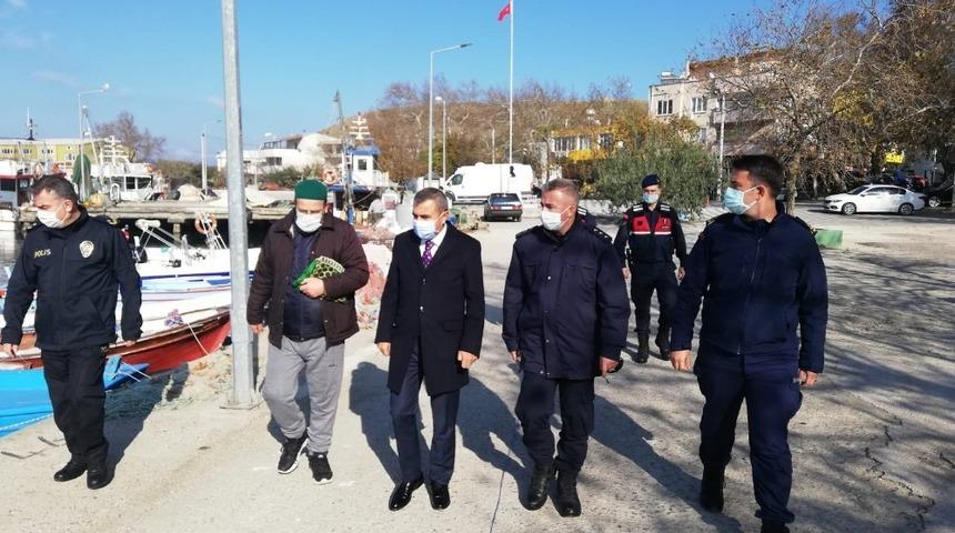 Kaymakam kırsal mahalleleri ziyaret etti