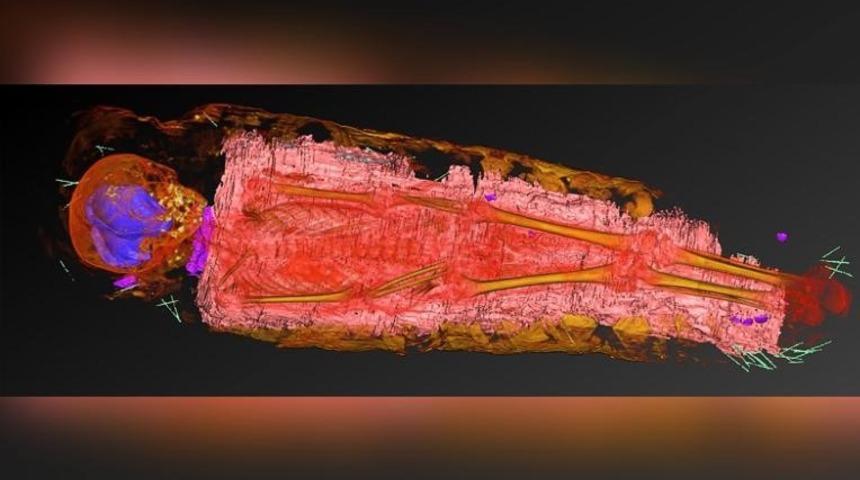 Mumyaları X ışınıyla tarayan bilim insanlarını şaşırtan keşif