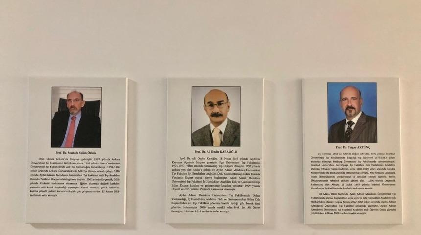 ADÜ Hastanesi kaybettiği değerleri için Anma Köşesi yaptı