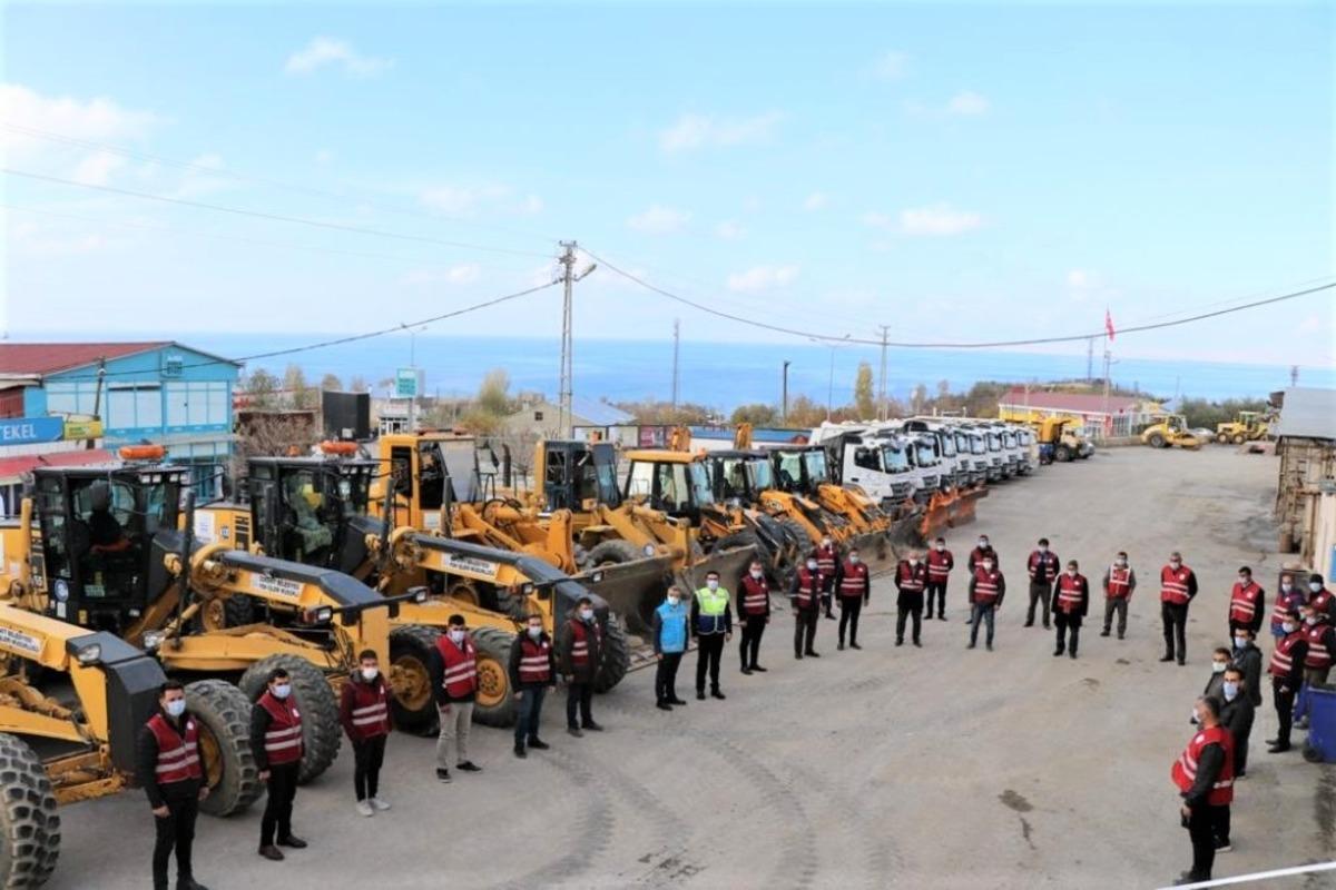 Edremit Belediyesi kışa hazır