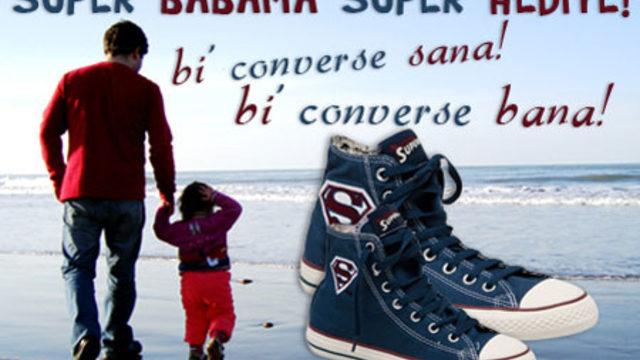 Babanıza Süperman Converse