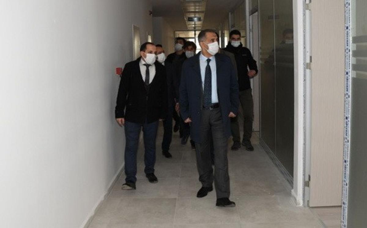 112 Acil &ccedil;ağrı merkezi inşaatında sona doğru