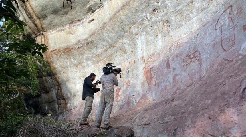 Amazon ormanlarında 12.500 yıllık çizimler bulundu
