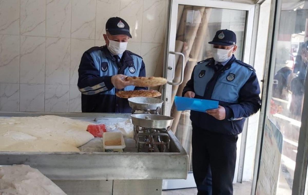 Pide fırınlarında hijyen ve gramaj denetimi