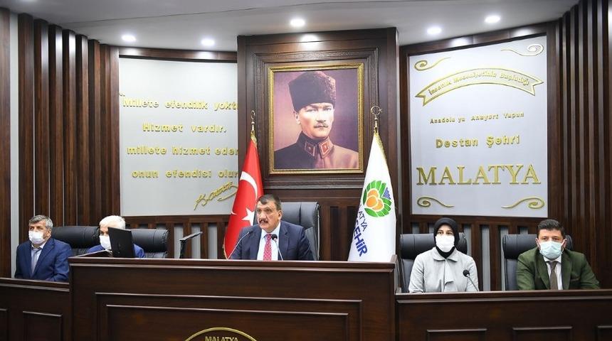 Malatya B&uuml;y&uuml;kşehir Belediyesi kasım ayı meclis toplantıları sona erdi