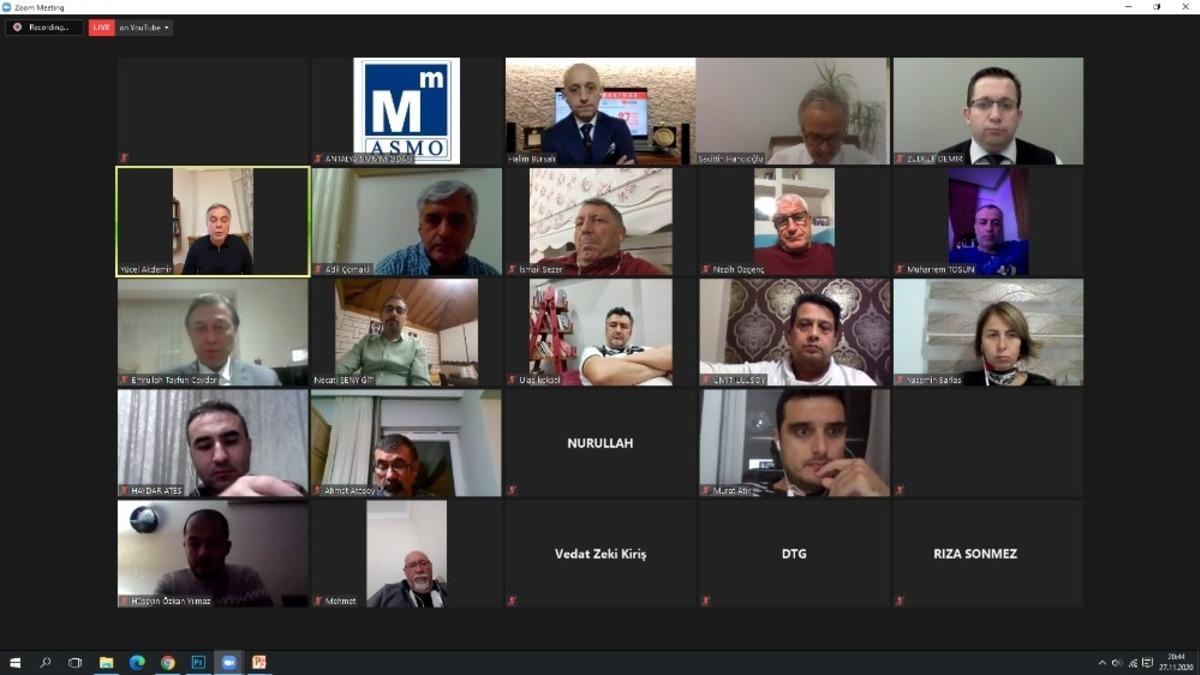 Antalya SMMM Odası&rsquo;ndan web konferans