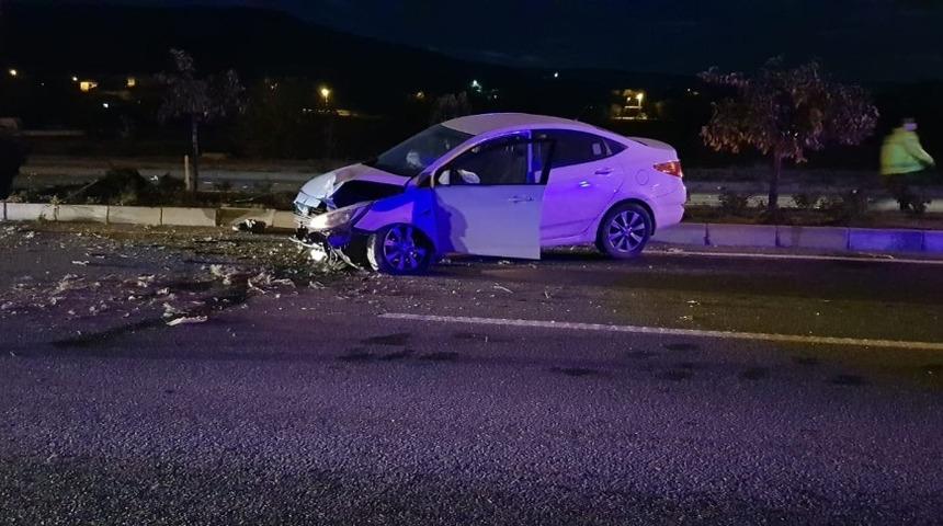 Elazığ’da Ticaret Borsası Başkanı Dumandağ kaza yaptı