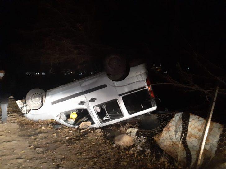 Bingöl’de araç dereye uçtu G4