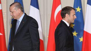 Fransa Cumhurbaşkanı Macron'dan Cumhurbaşkanı Erdoğan'a yanıt
