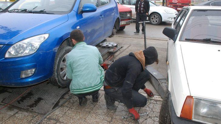 Lastikçilerde 1 Aralık yoğunluğu G1