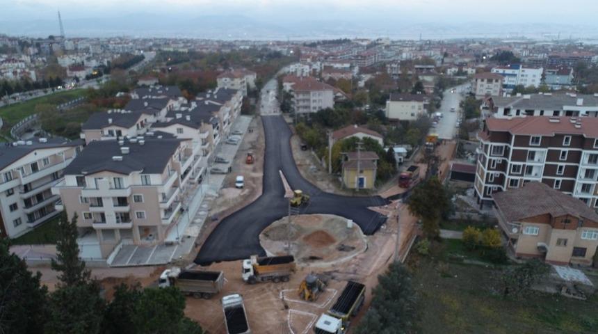 G&ouml;lc&uuml;k&rsquo;de d&ouml;nel kavşak &ccedil;alışması tamamlandı