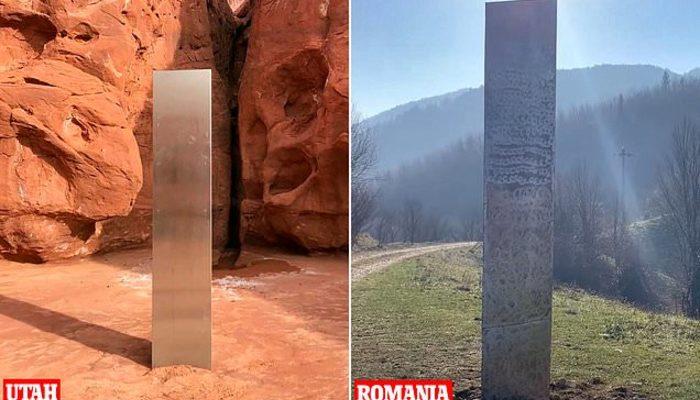 ABD'nin ardından Romanya'da da monolit bulundu