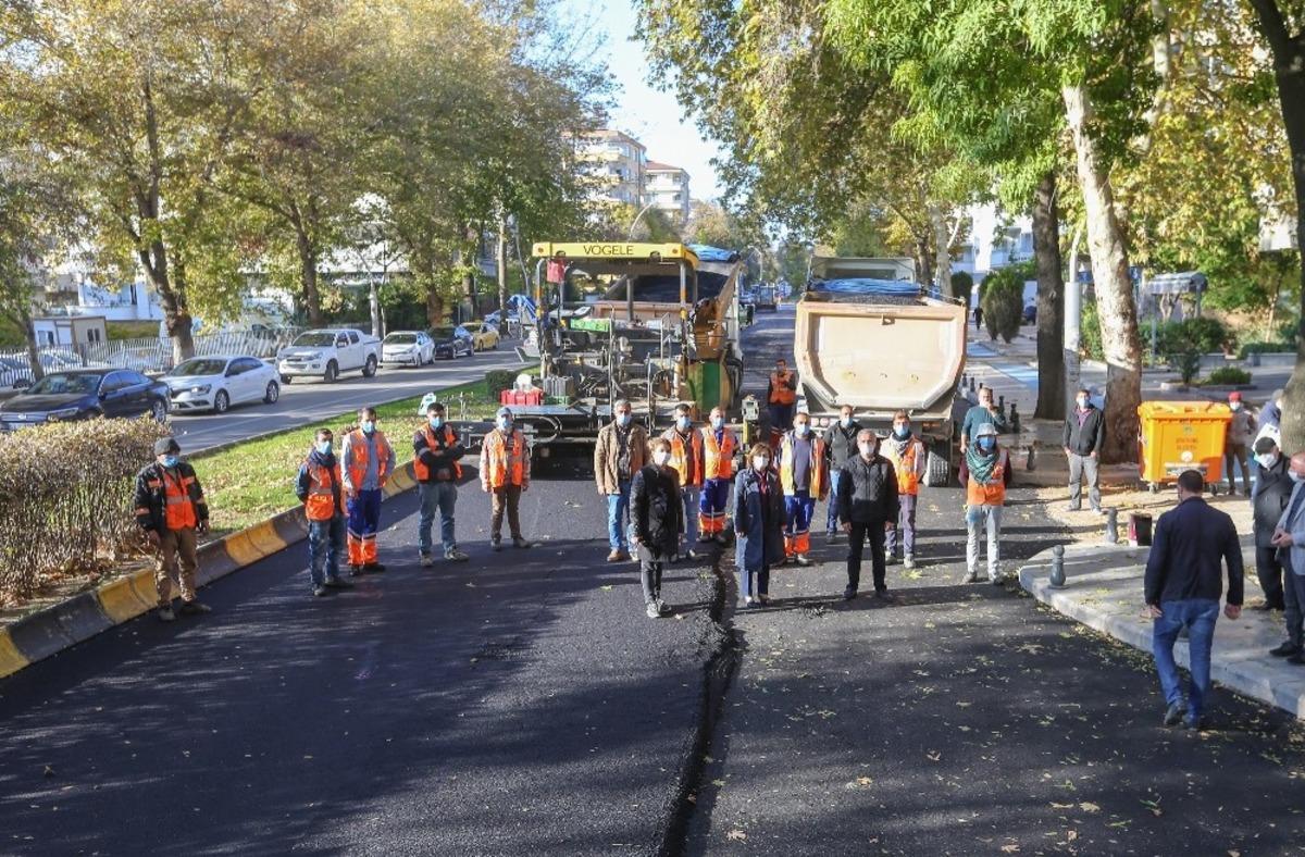 Fevzi &Ccedil;akmak bulvarının 20 yıllık asfaltı yenileniyor