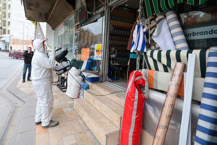 Denizli Büyükşehir dezenfekte çalışmalarına devam ediyor G2