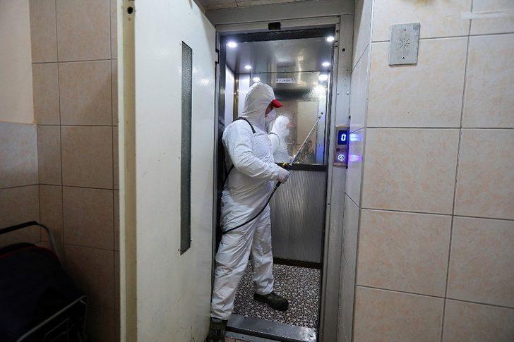 Denizli Büyükşehir dezenfekte çalışmalarına devam ediyor G4