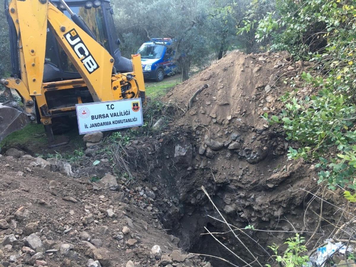 Tarihi Tirilye&rsquo;de ka&ccedil;ak kazıya su&ccedil;&uuml;st&uuml;