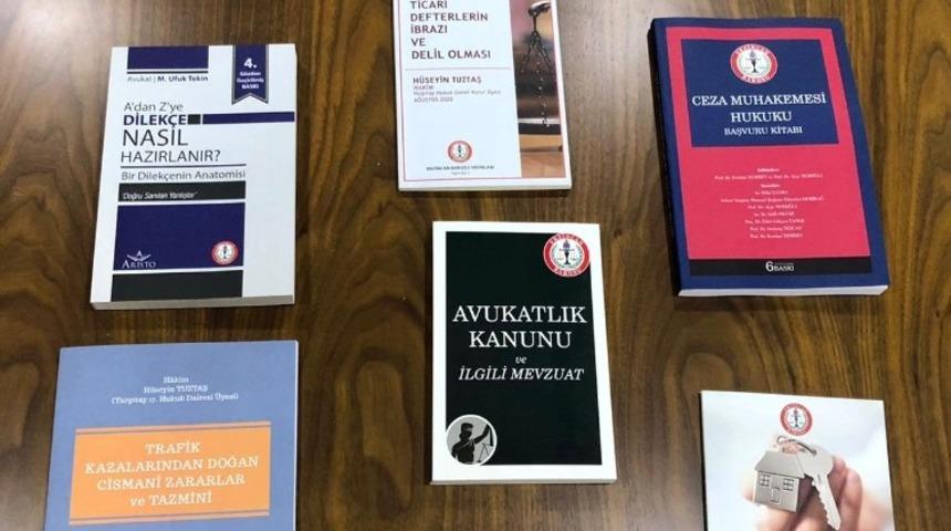 Erzincan Barosu 3 ayda10 adet kitabın basımını ger&ccedil;ekleştirdi