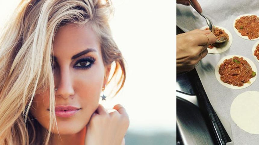 Çağla Şikel'in Pratik Lahmacun Tarifi