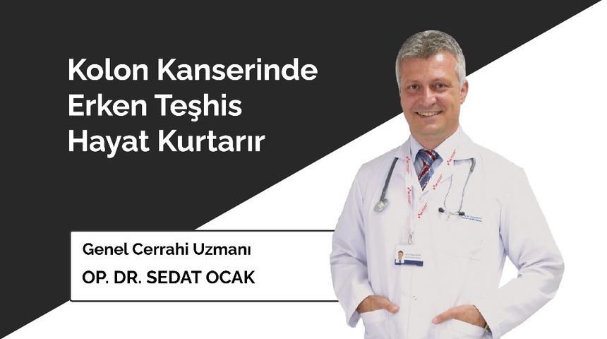 Kolon kanserinde erken teşhis hayat kurtarır