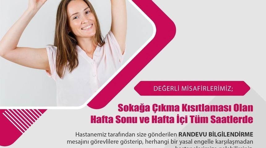 Sokağa &ccedil;ıkma kısıtlamasında hastaneye b&ouml;yle gidilebilecek